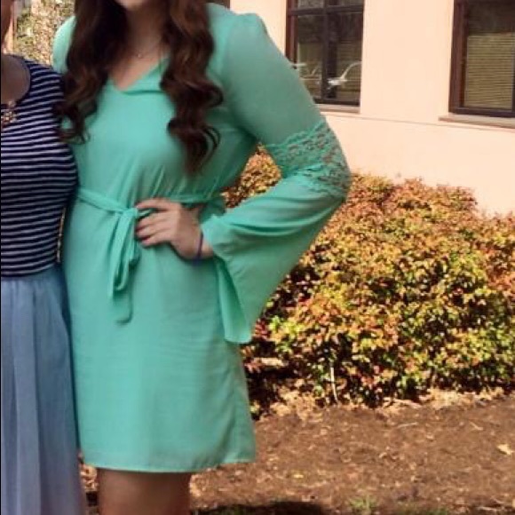 Turquoise Dress - Picture 2 of 4